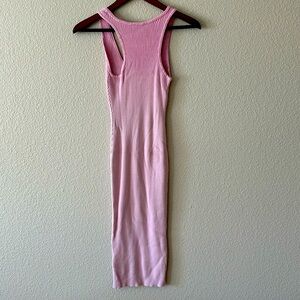 Pink Midi Dress